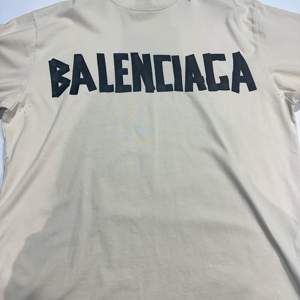 Balenciaga Cream Shirt for Men